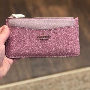 New Kate Spade Lola Glitter Wallet